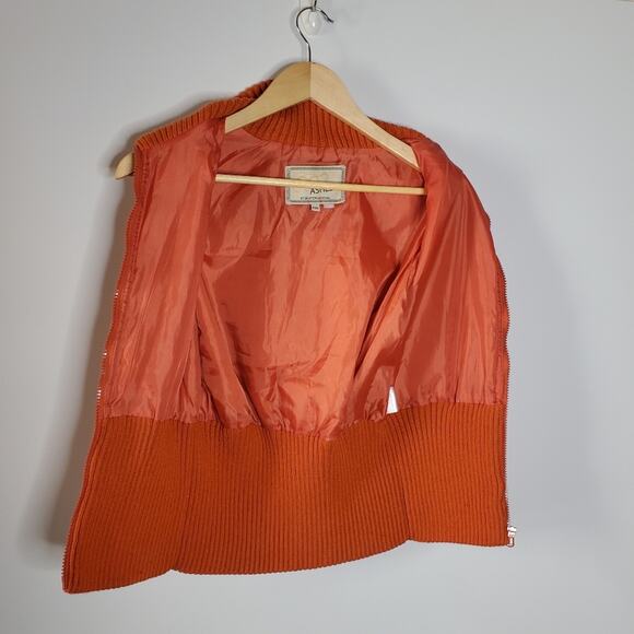 Ashley by 26 International orange fitted cargo vest Size Medium - Picture 3 of 9